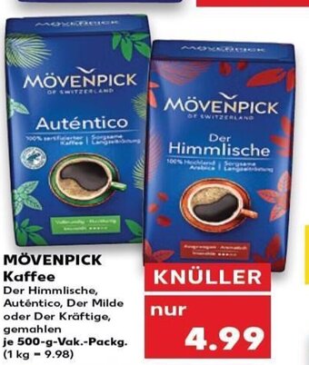 Kaufland Mövenpick Kaffee tilbud