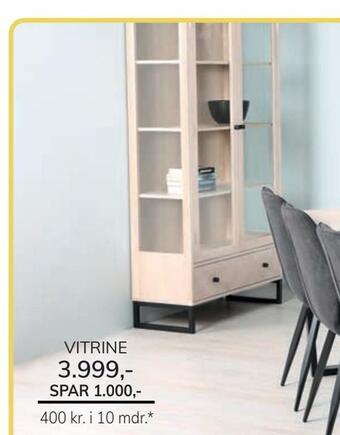 Daells Bolighus Vitrine tilbud