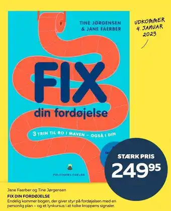 Bog & idé Fix din fordøjelse tilbud