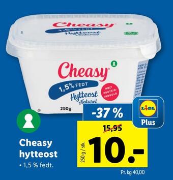 Lidl Cheasy hytteost tilbud