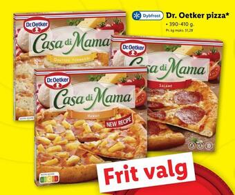 Lidl Dr. oetker pizza tilbud