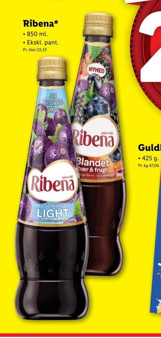 Lidl Ribena tilbud
