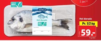 Lidl Hel dorade tilbud