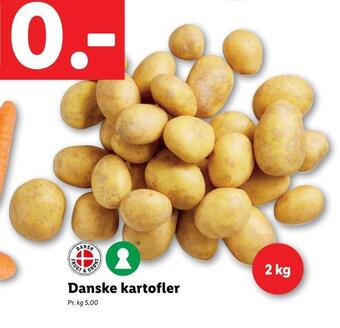 Lidl Danske kartofler tilbud