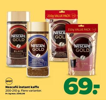 Netto Nescafé instant kaffe tilbud