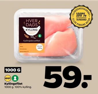 Netto Kyllingefilet tilbud