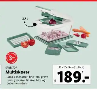 Lidl Multiskærer tilbud