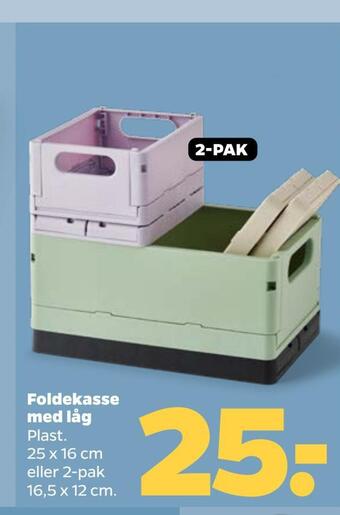 Netto Foldekasse med låg tilbud