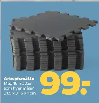 Arbejdsmåtte