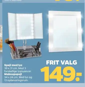 Netto Makeupspejl tilbud