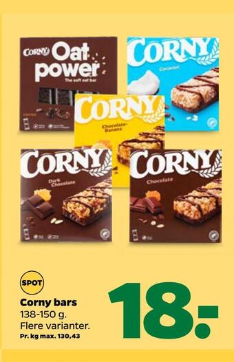 Corny bars