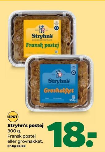 Netto Stryhn's postej tilbud
