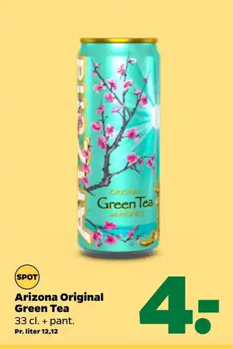 Netto Arizona original green tea tilbud