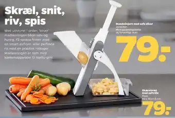 Netto Mandolinjern med safe slicer tilbud