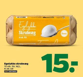 Netto Egelykke skrabeæg tilbud