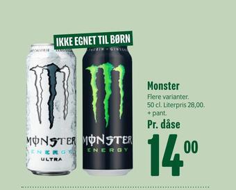 Min Købmand Monster tilbud