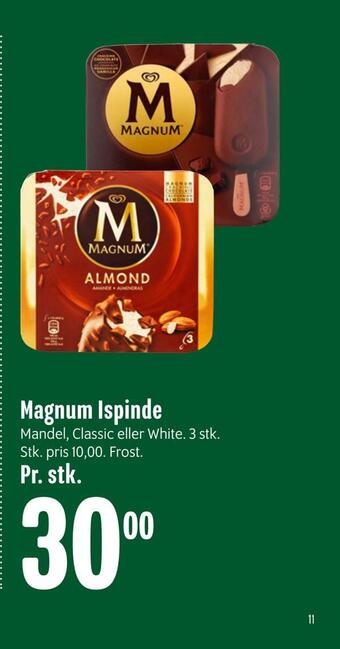 Min Købmand Magnum ispinde tilbud