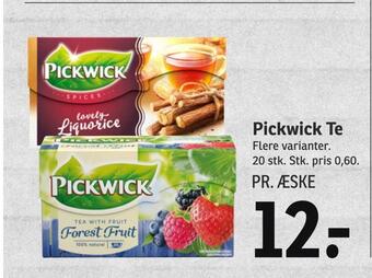 SPAR Pickwick te tilbud