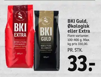 SPAR Bki guld, økologisk eller extra tilbud