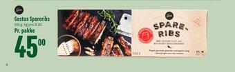 Min Købmand Gestus spareribs tilbud