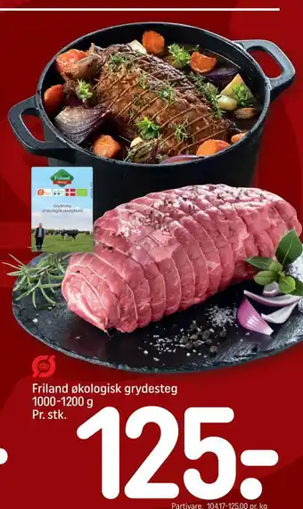 REMA 1000 Friland økologisk grydesteg tilbud