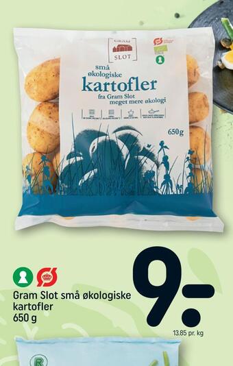 REMA 1000 Gram slot små økologiske kartofler tilbud