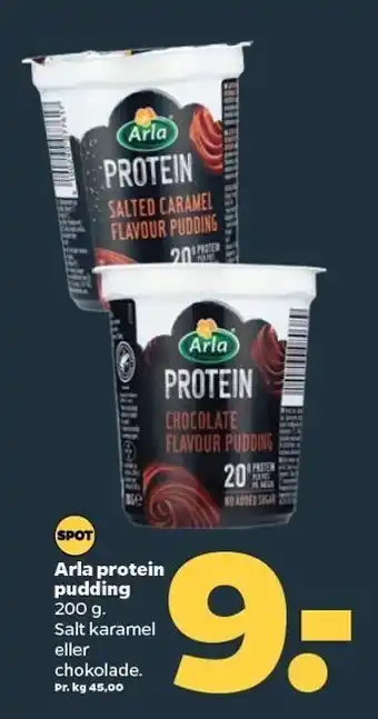 Protein pudding