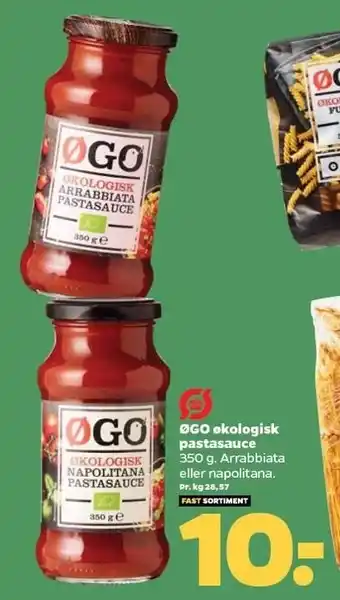 Netto Øko pastasauce tilbud