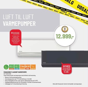 Panasonic Center Panasonic flagship varmepumpe tilbud