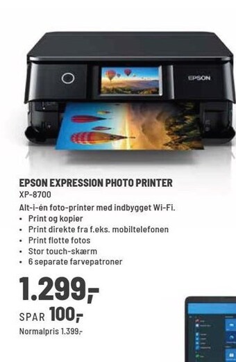 Epson expression photo printer