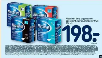 REMA 1000 Nicotinell tyggegummi tilbud