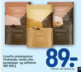 REMA 1000 Proteinpulver tilbud