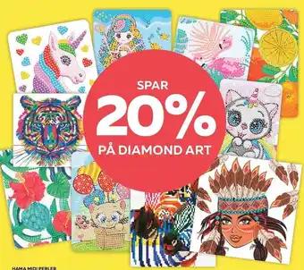 Spar 20% på diamond art