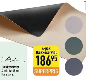 Imerco Dækkeserviet - 4 stk. tilbud
