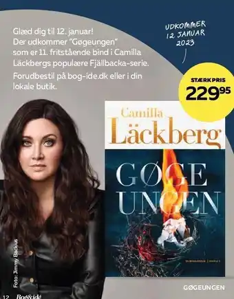 Bog & idé "gøgeungen" af camilla läckberg tilbud