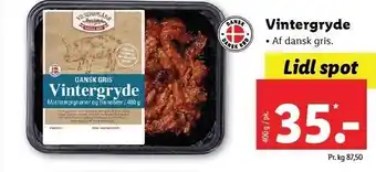 Lidl Vintergryde tilbud