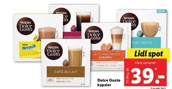 Dolce gusto kapsler