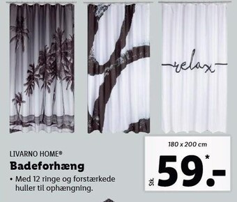 Lidl Badeforhæng tilbud