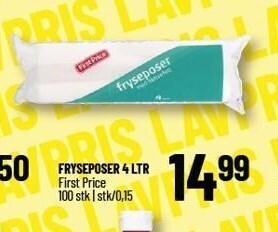Løvbjerg Fryseposer 4 ltr tilbud