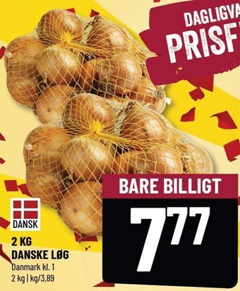Løvbjerg 2 kg danske løg tilbud