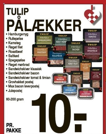 ABC Lavpris Tulip Pålækker tilbud