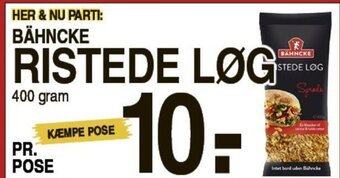 ABC Lavpris Bähncke Ristede Løg tilbud