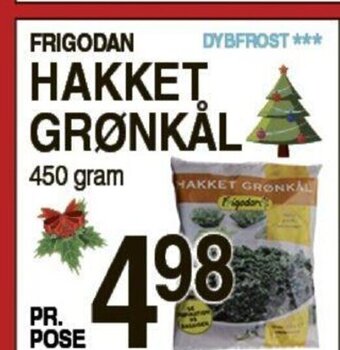 ABC Lavpris Frigodan Hakket Grønkål tilbud