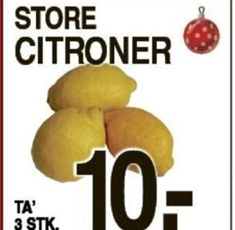 Store Citroner