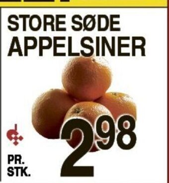 ABC Lavpris Store Søde Appelsiner tilbud