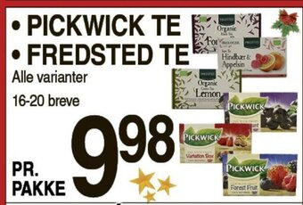 ABC Lavpris Pickwick Te, Fredsted Te tilbud