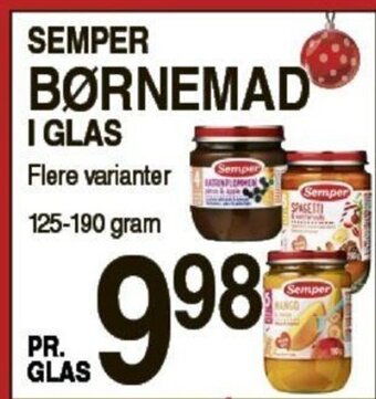 ABC Lavpris Semper Børnemad i Glas tilbud