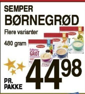 ABC Lavpris Semper Børnegrød tilbud