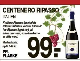 ABC Lavpris Centenero Ripasso Italien tilbud
