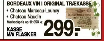 Bordeaux Vin I Original Trækasse